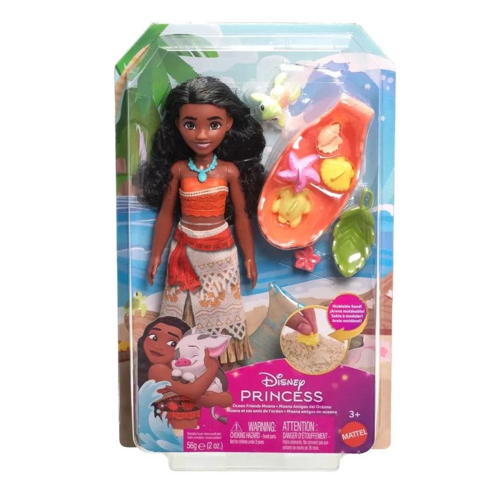 Muñeca Disney Moana con mascota y accesorios