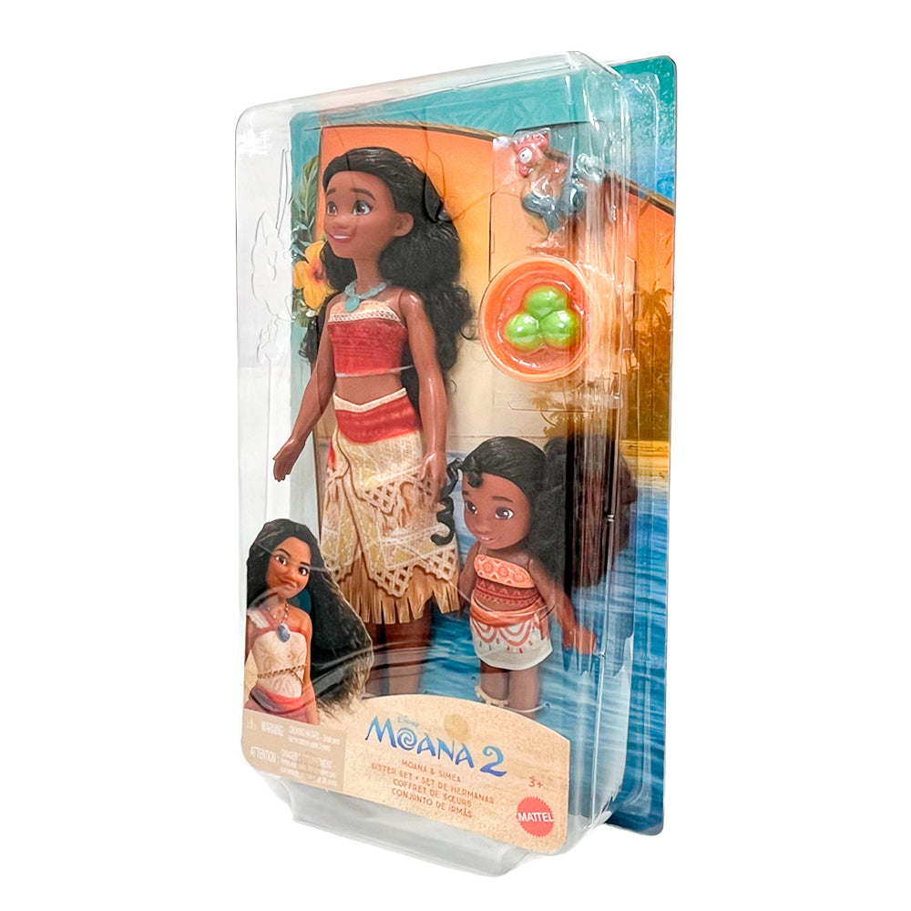 Muñecas Moana y Simea con accesorios