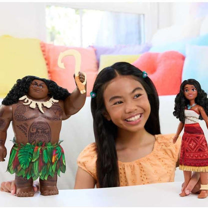 Muñeca Moana y Maui 2PK Voyager Set