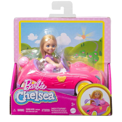 Barbie Chelsea con coche de paseo Teddy