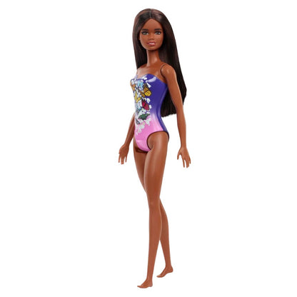 Muñeca Barbie de Playa surtida con traje de baño