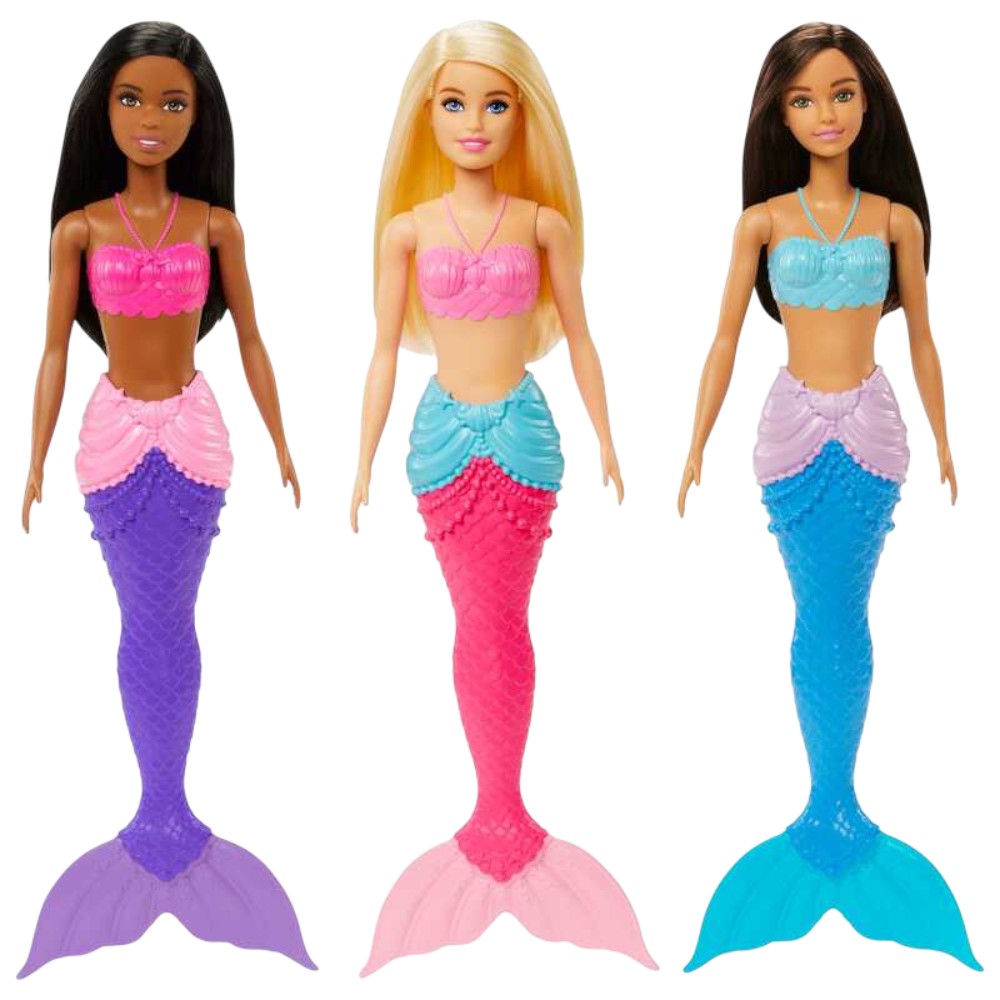 Muñeca Barbie Sirena Dreamtopia surtida