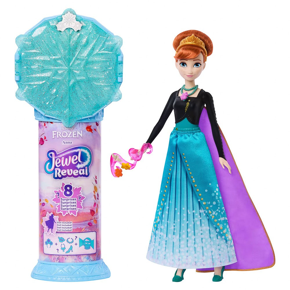 Disney Frozen Reveal Anna Jewel Reveal