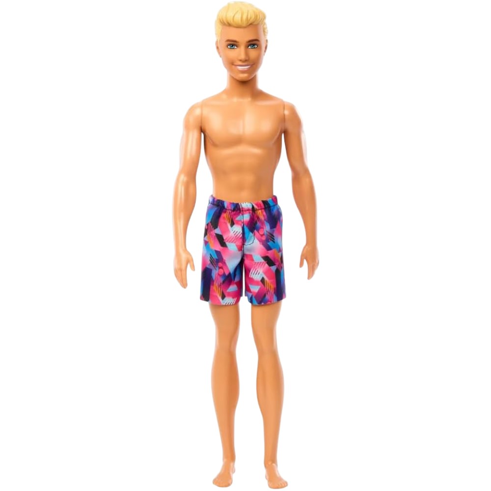 Muñeco Ken Barbie con traje de baño Purple Suit