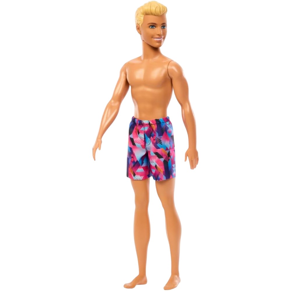 Muñeco Ken Barbie con traje de baño Purple Suit