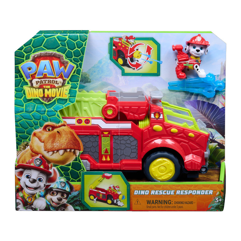 PAW Patrol Dino Rescue Responder Camión de Bomberos Marcus