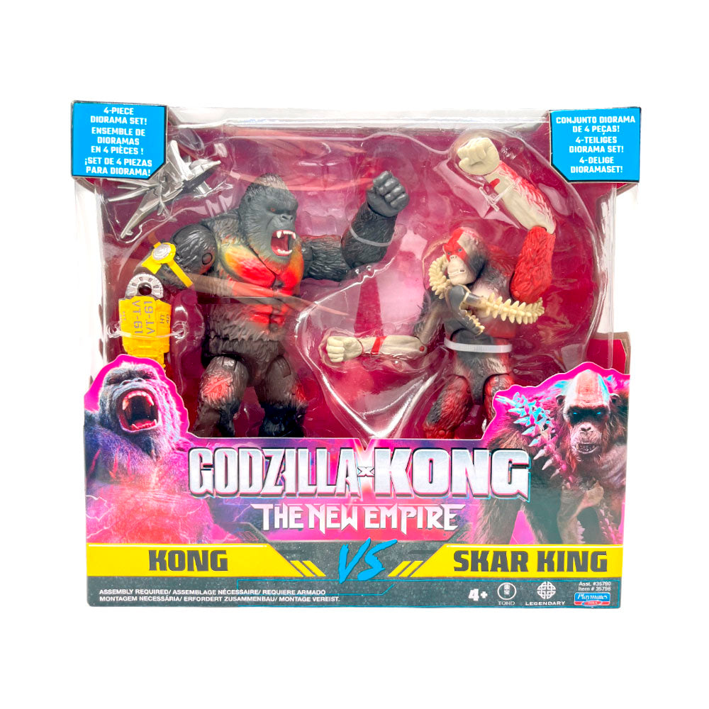Figura Godzilla X Kong Surtido 2 Piezas 6 Pulgada