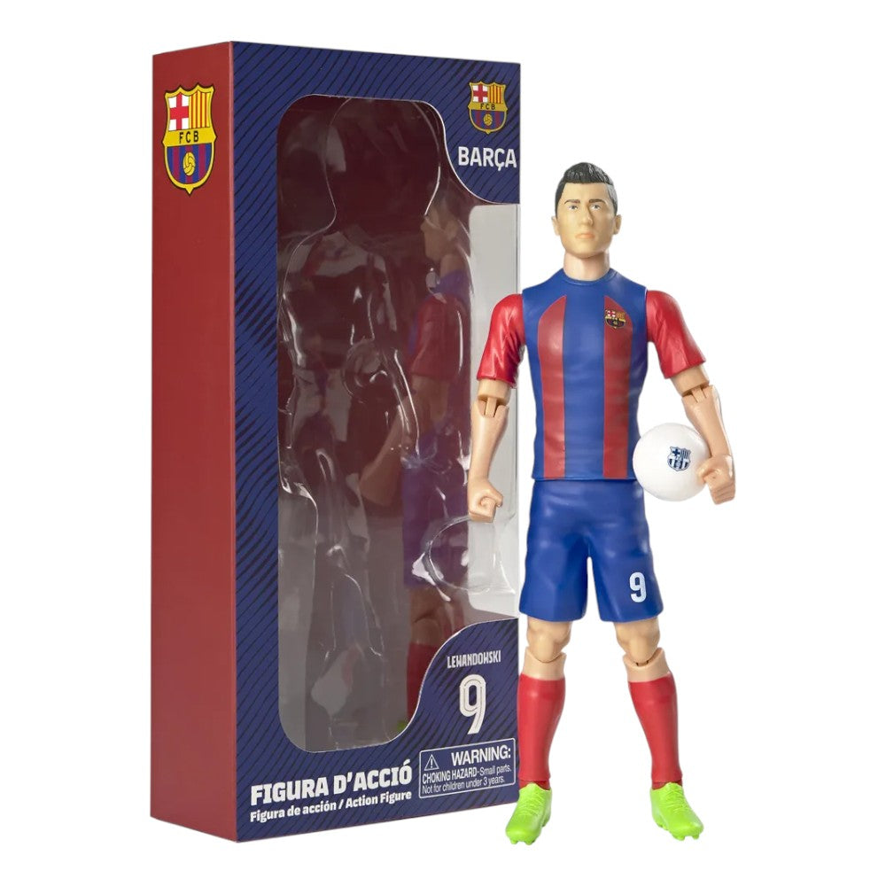 Figura De Robert Lewandowski Barcelona 20 CM