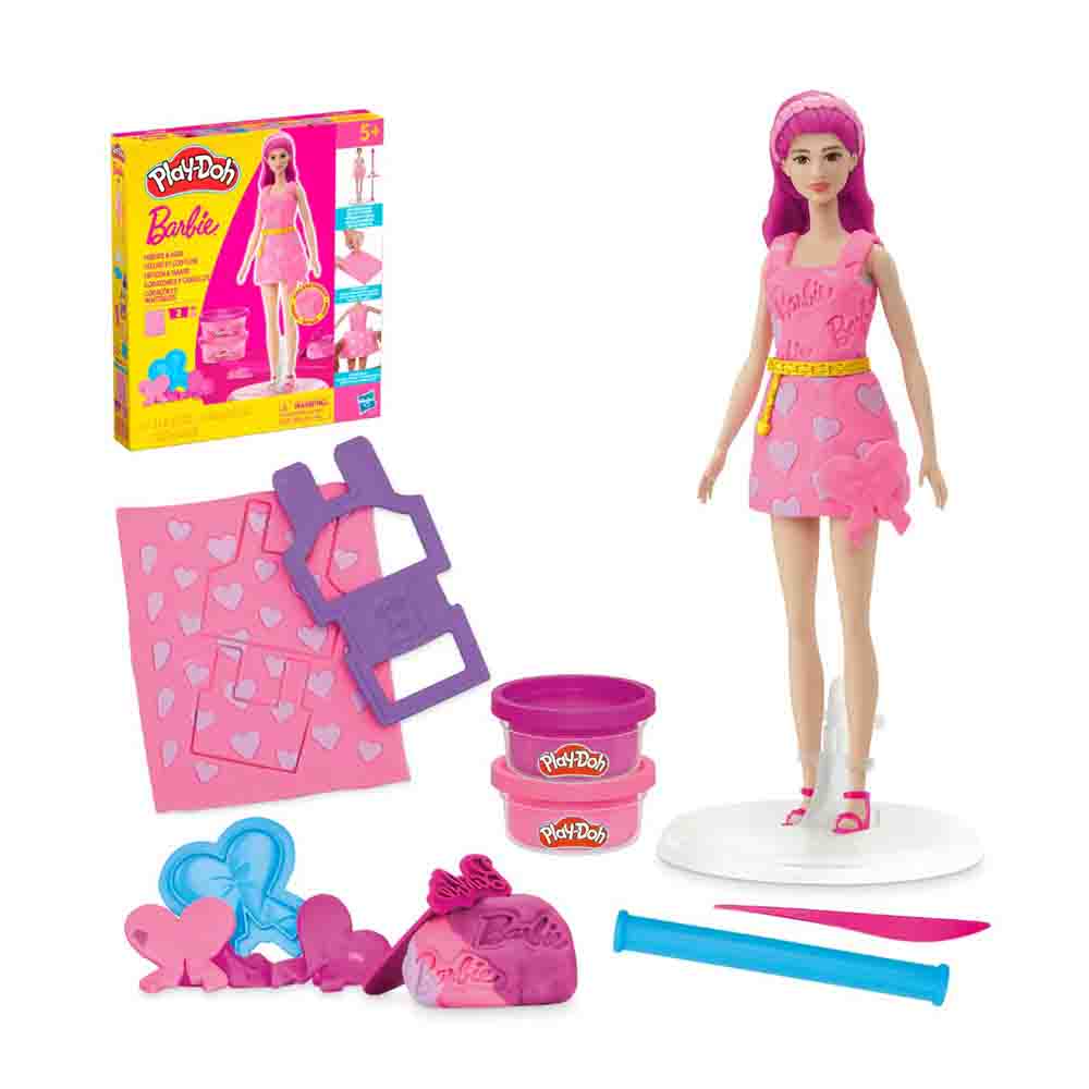 Play-Doh Barbie Fashionista Ruffles - Surtido