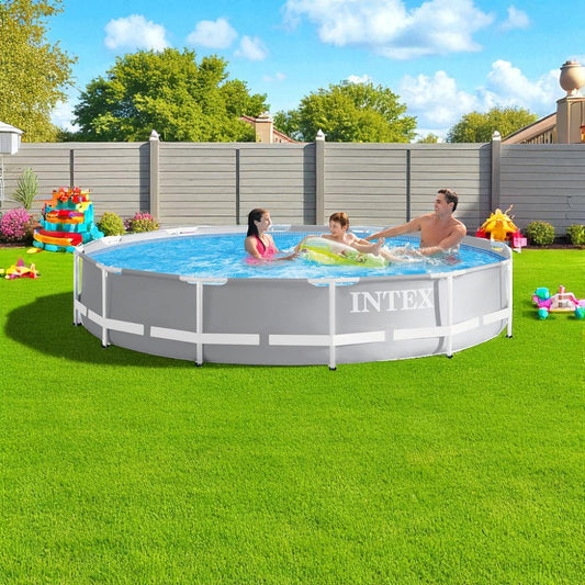 Piscina Marco Metálico Prism / Intex /12 x 30 plg