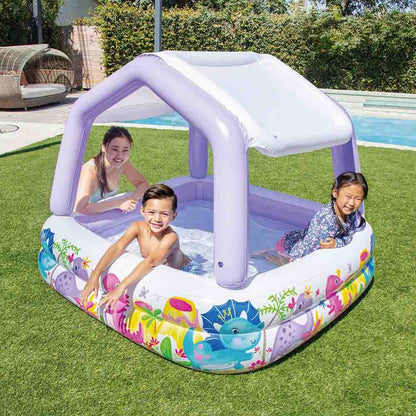 Piscina Infantil con Sombra 62×62×48 cm / INTEX / Surtido
