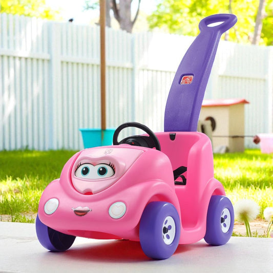 Ride-On Anniversary Buggy / Auto de Empuje para Niñas / Rosado / Step2