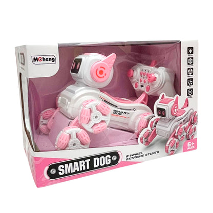 Robot Perro R/C Rosa Control Remoto