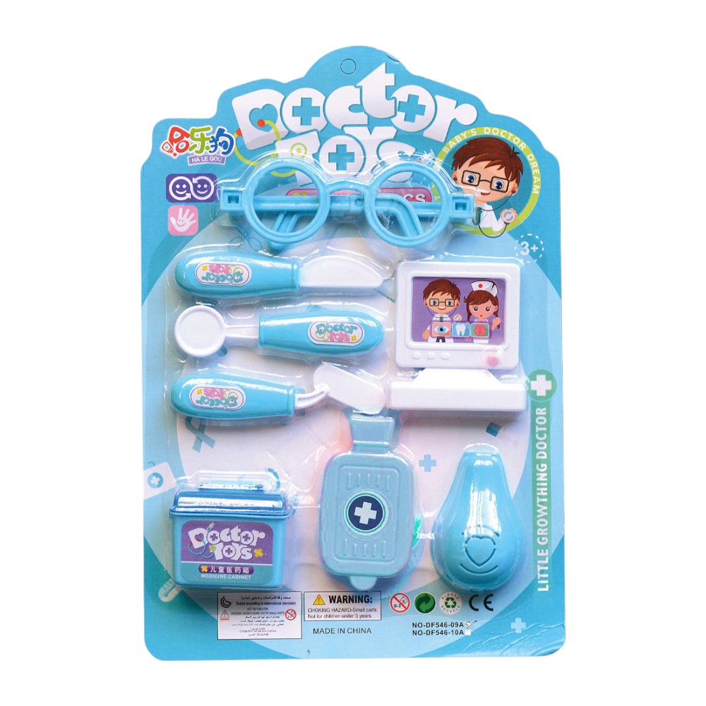 Doctor Set azul de 8 piezas Ha Le Gou - 10903335