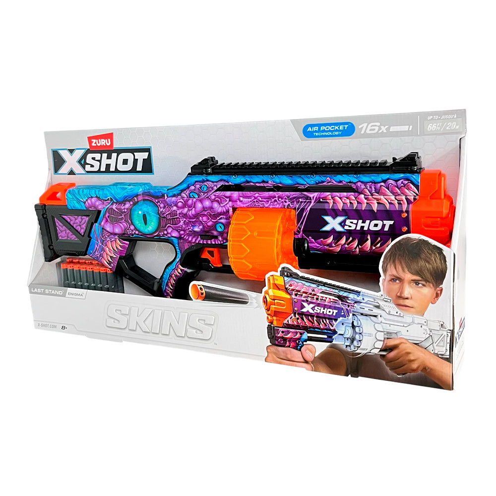 Lanzador Skins Last Stand c/16 Dardos / Zuru X-Shot