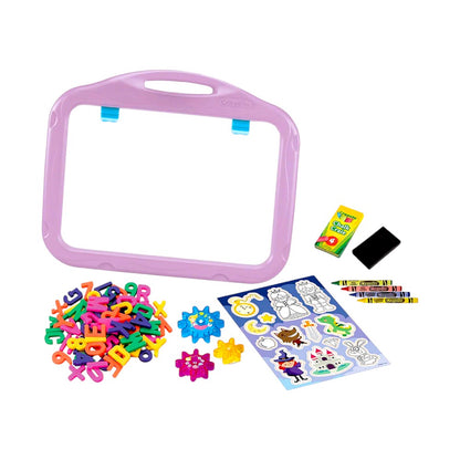 Tablero de Doble Cara Portátil / Libro Cuentos Magnético Crayola