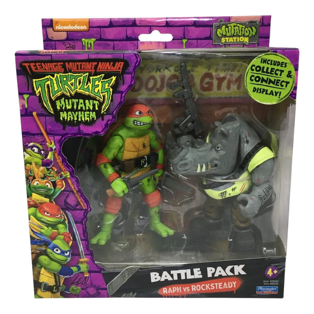 Figura TMNT Movie Pack de Batalla x2 / Tortugas Ninja / Surtido