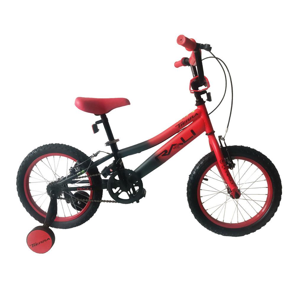 Bicicleta Rali Tierra Rojo de 16"
