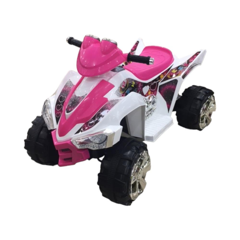 Cuatrimoto Recargable Rosa Overseas.