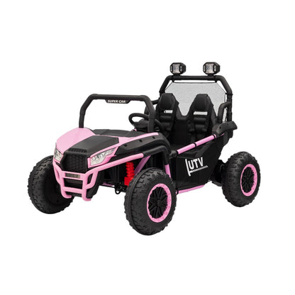 Carro Recargable R/C UTV Rosa 12V