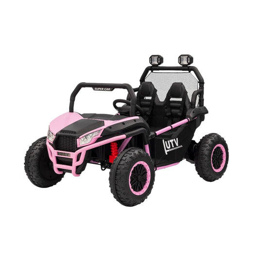 Carro Recargable R/C UTV Rosa 12V