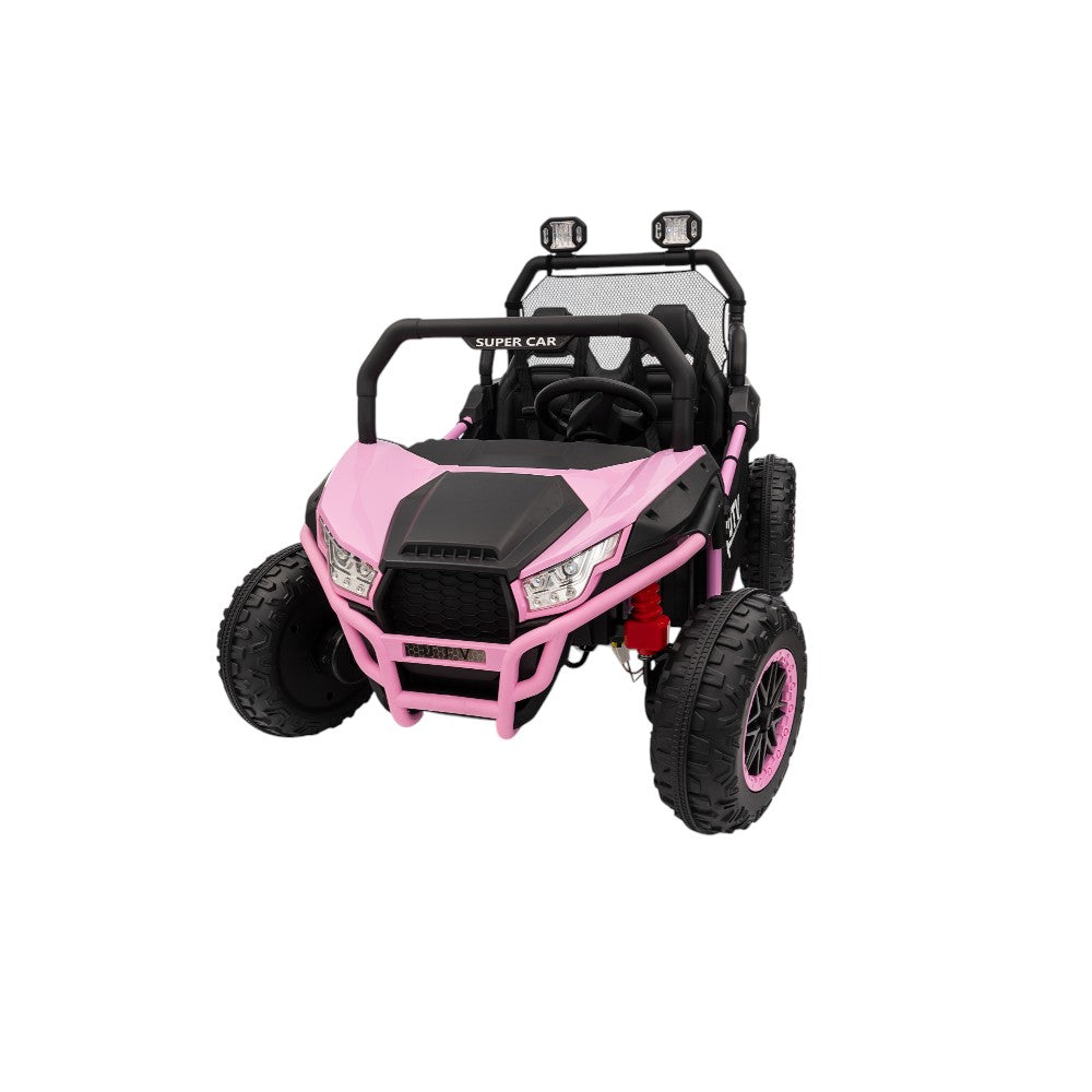 Carro Recargable R/C UTV Rosa 12V