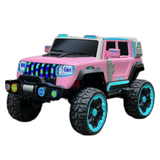 Carro Recargable R/C Rosado/Celeste 12V Oversaeas