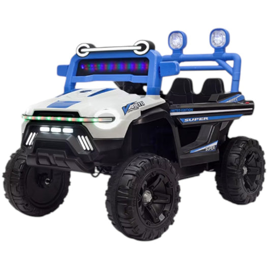 Carro Recargable Jeep Varetti Super Power W/RC Azul