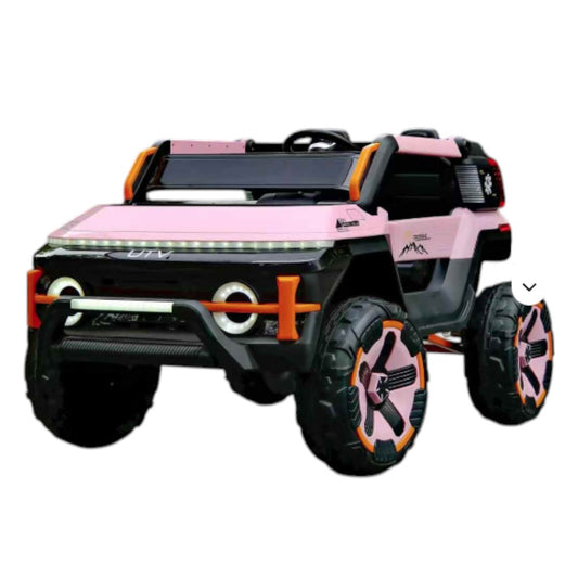Carro Recargable W/RC UTV Rosa 12V