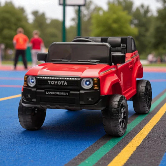 Carro Recargable Toyota Prado R/C Rojo 6V