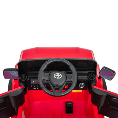 Carro Recargable Toyota Prado R/C Rojo 6V