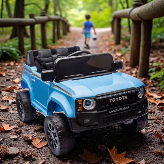 Carro Recargable Toyota Prado R/C Azul 6V