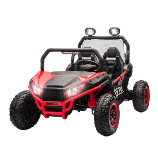 Carro Recargable R/C UTV Rojo 12V