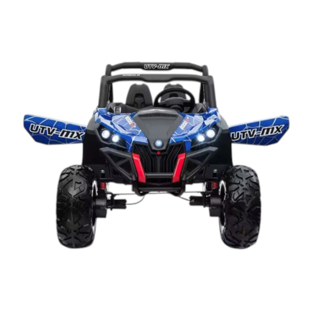 Carro Recargable R/C Overseas Azul Spider Con Control Remoto