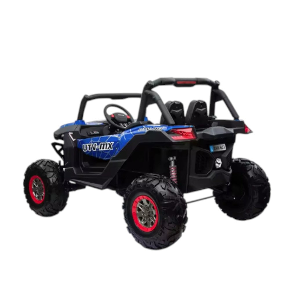 Carro Recargable R/C Overseas Azul Spider Con Control Remoto