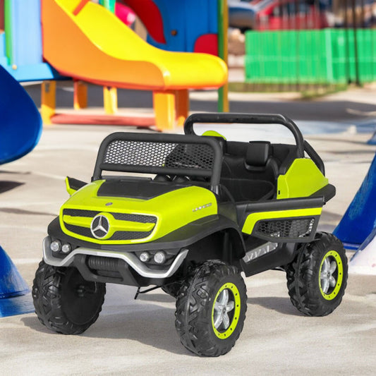 Camioneta Recargable Mercedes Unimog Verde