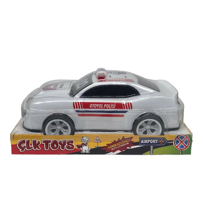 Carro Policía Clk Toys Blanco