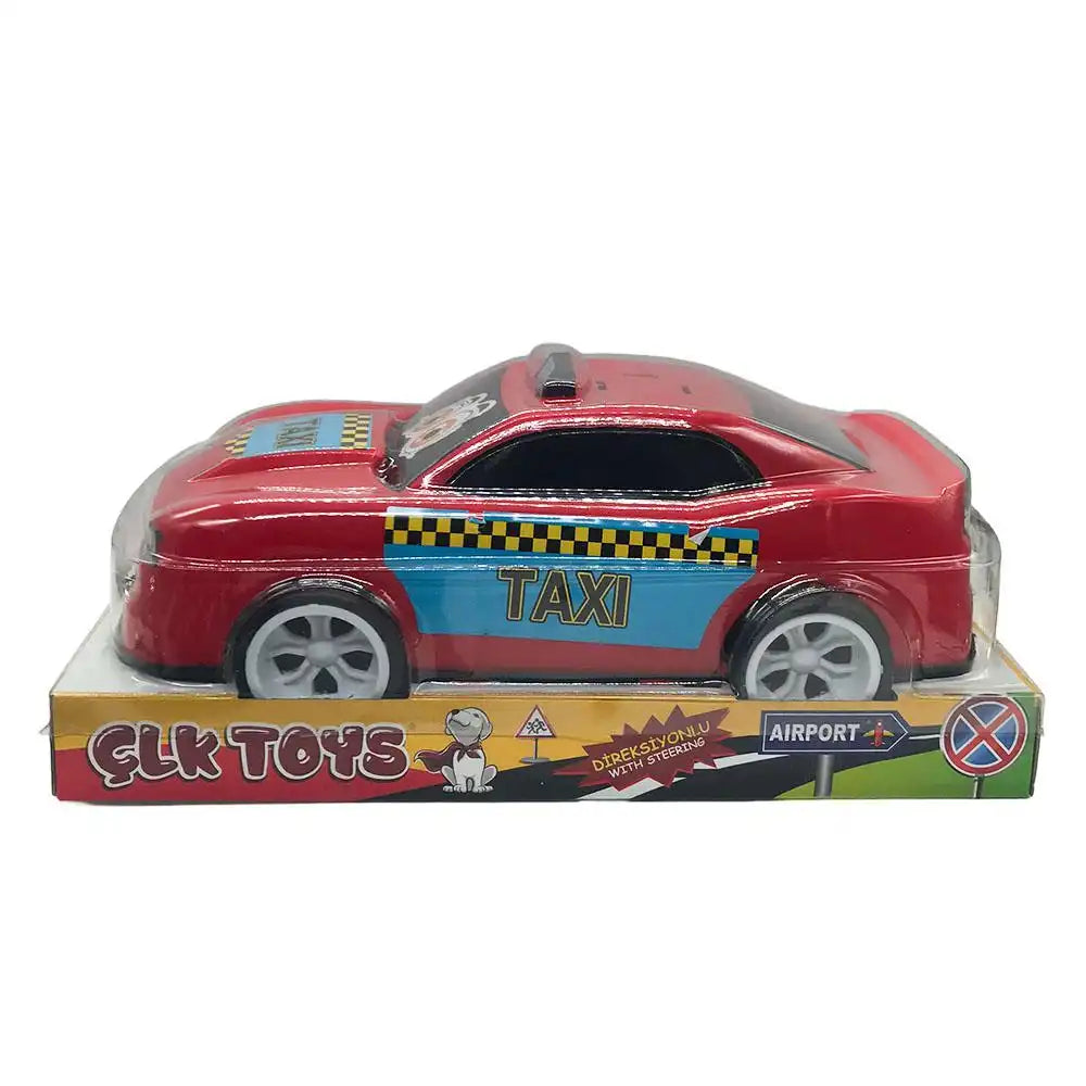Auto Taxi Clk Toys Rojo