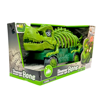 Carro De Hueso Dinosaurio Acústico-Óptico C/Accesorios-Surtido