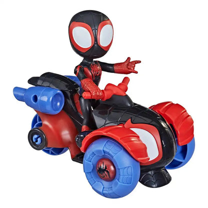 Figura Spidey Amazing Friend Con Vehiculo - Surtido
