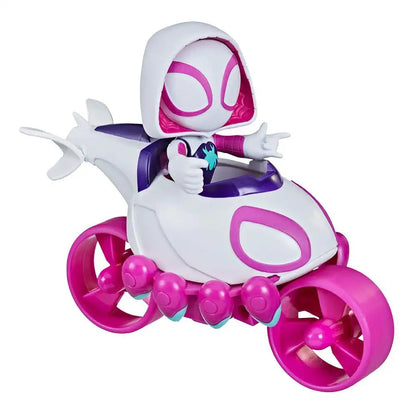 Figura Spidey Amazing Friend Con Vehiculo - Surtido