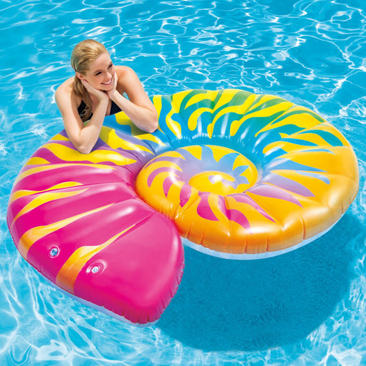 Flotador Inflable Intex Concha Marina 157 cm x 127 cm x 25 cm