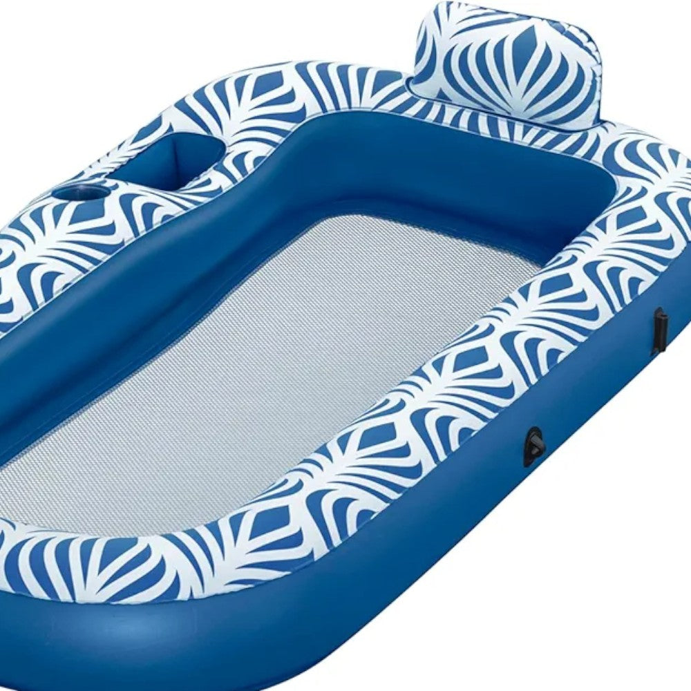 Flotador De Piscina C/Sombra De Felpa 1.98 M x 1.12 M Bestway