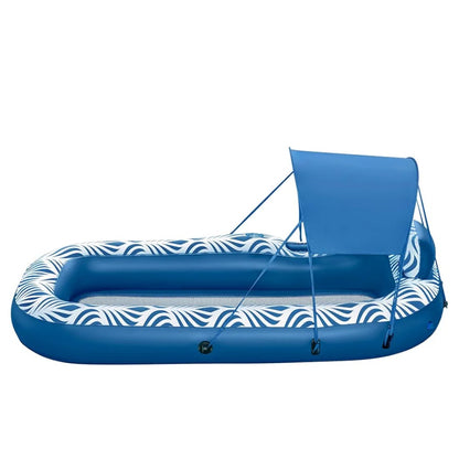 Flotador De Piscina C/Sombra De Felpa 1.98 M x 1.12 M Bestway