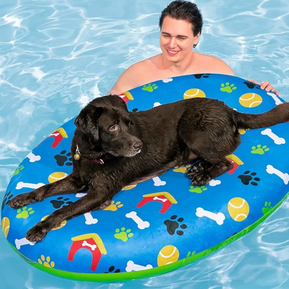 Flotador De Piscina Para Mascotas Fetchin 1.56 M X 1.12 M Bestway