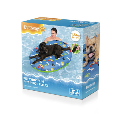 Flotador De Piscina Para Mascotas Fetchin 1.56 M X 1.12 M Bestway