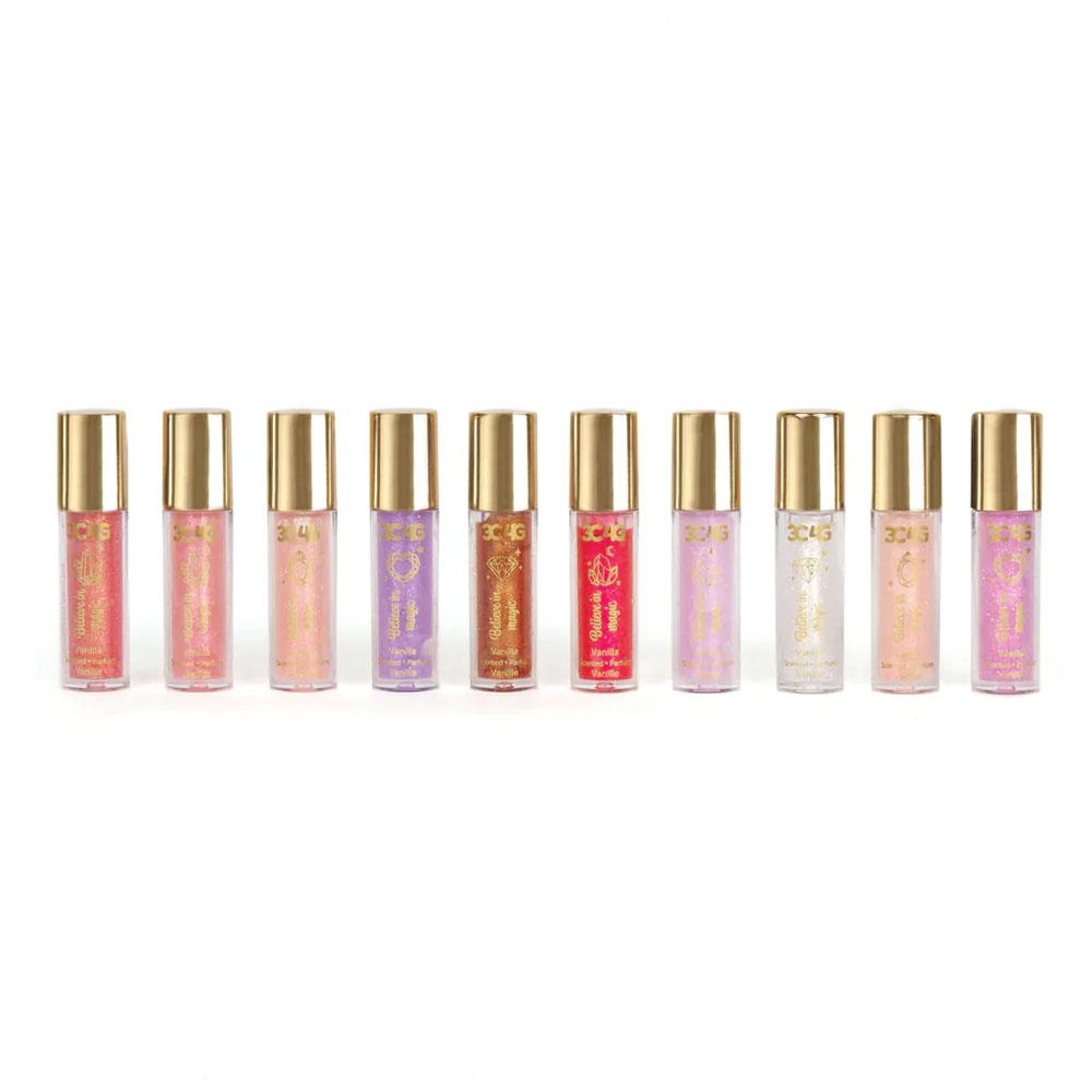 Set de Brillo Labial 3C4G de 10 Piezas