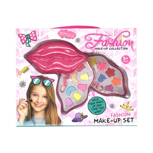 Juego de Maquillaje Con Diseño de Labios