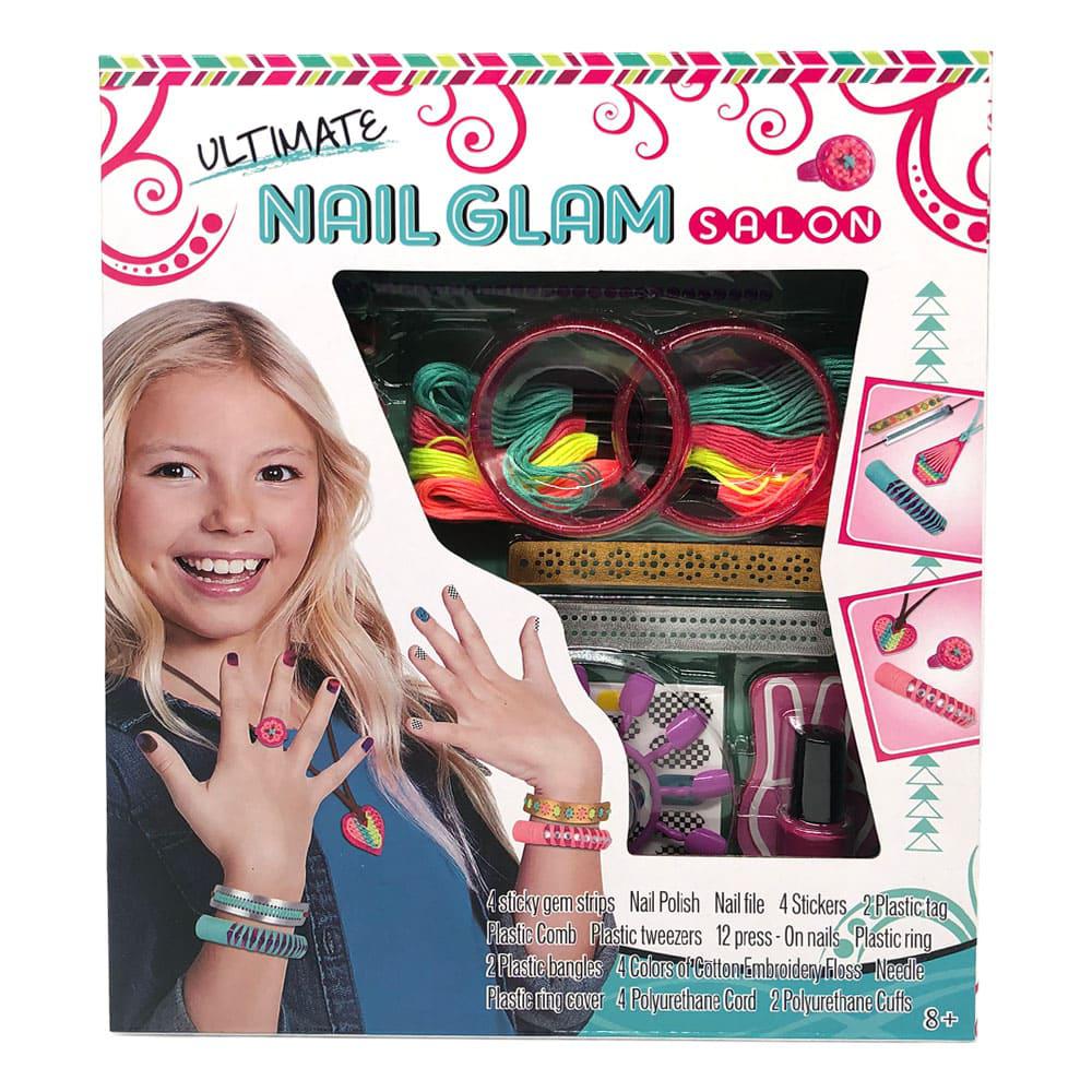 Set Huada de Uñas y Accesorios Glam