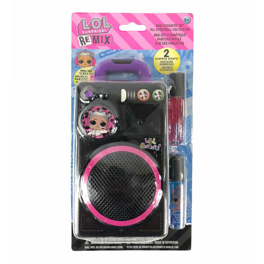 Bocina Con Roll On Escarchado Lol 2 Piezas